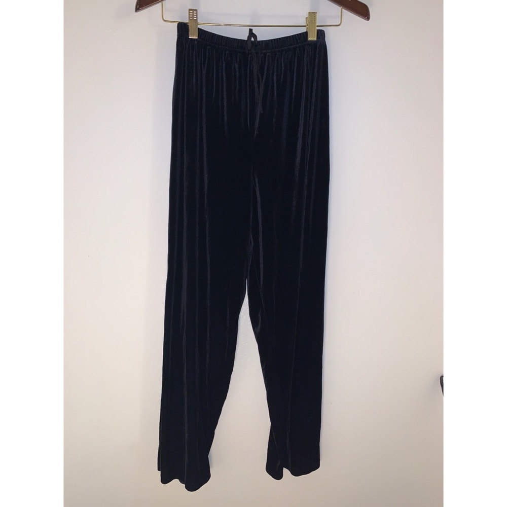 Velvet joggers